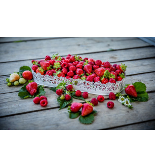 Piros bogyós válogatás